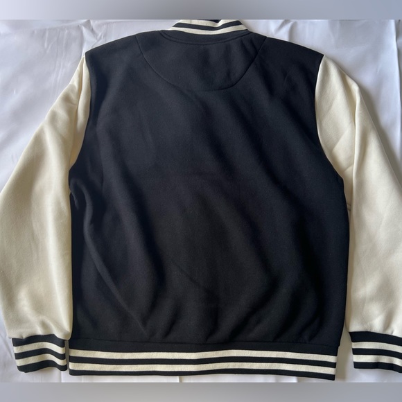 Black Pike - State Champs Black & Cream Varsity Jacket > Men’s Size:2XL - Picture 3 of 15